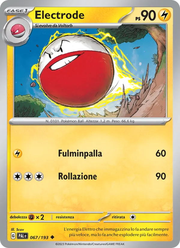 Electrode Evoluzioni a Paldea 067/193