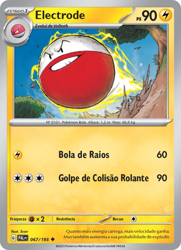 Electrode Evoluções em Paldea 067/193
