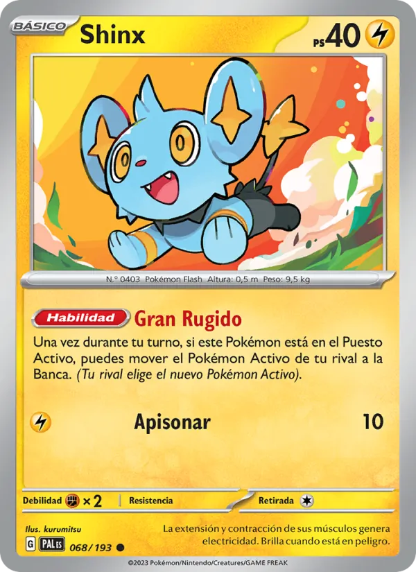 Shinx Evoluciones en Paldea 068/193