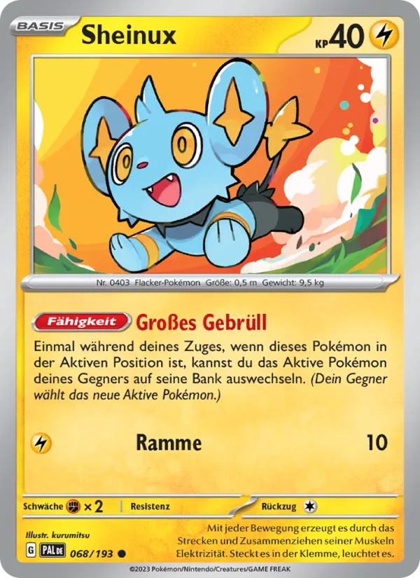 Sheinux Entwicklungen in Paldea 068/193