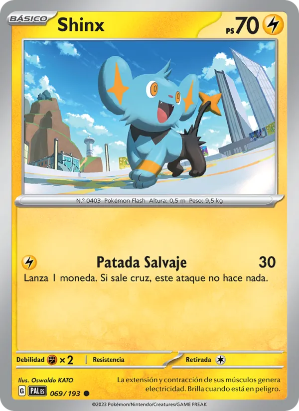 Shinx Evoluciones en Paldea 069/193