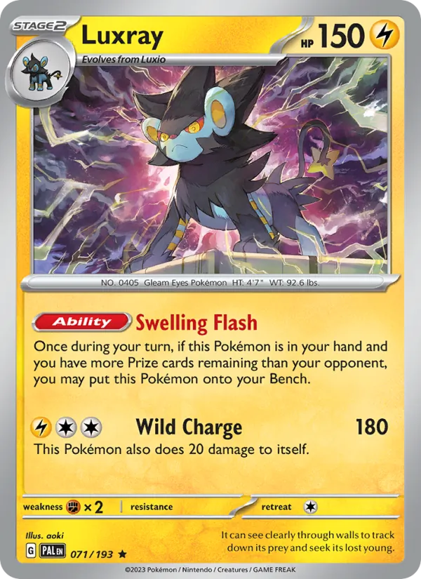 Luxray Paldea Evolved 071/193