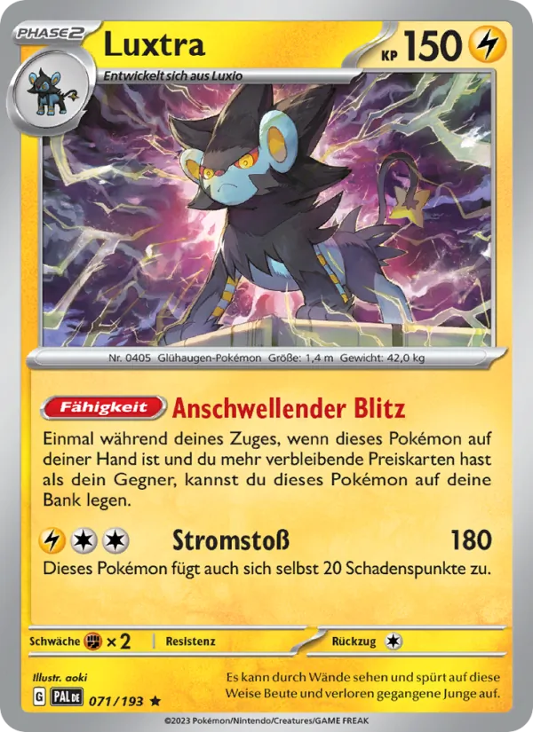 Luxtra Entwicklungen in Paldea 071/193