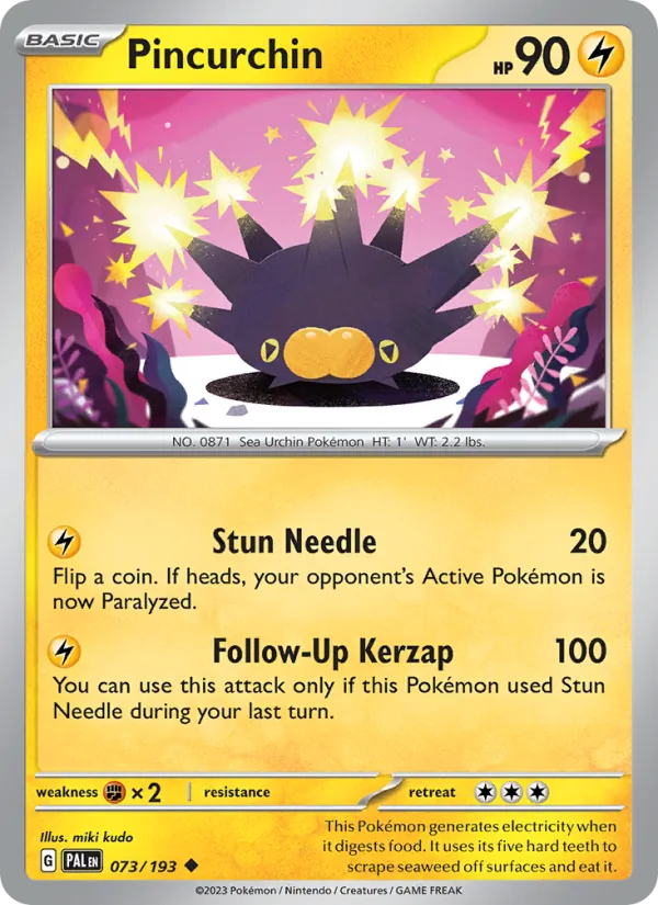 Pincurchin Paldea Evolved 073/193