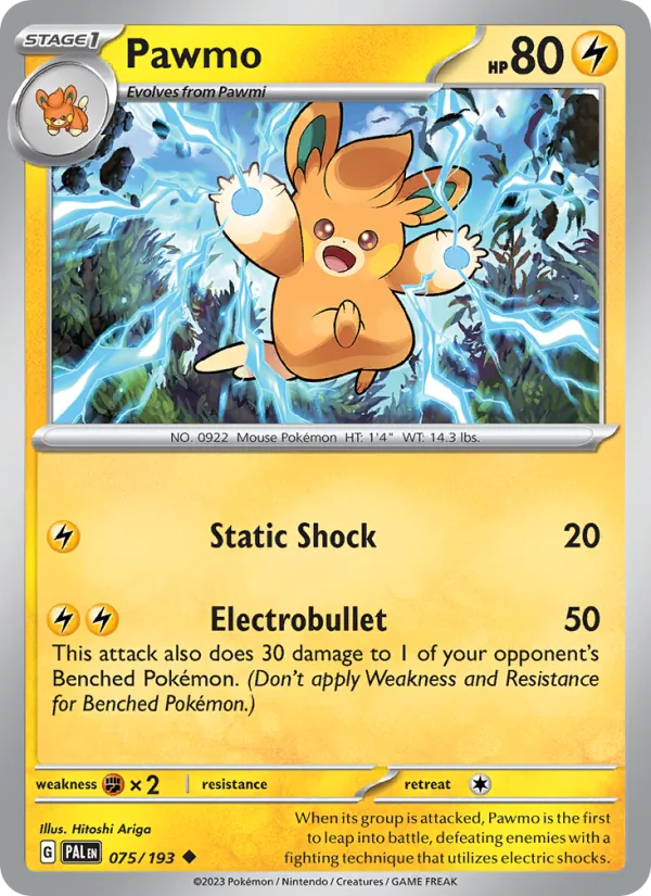 Pawmo Paldea Evolved 075/193