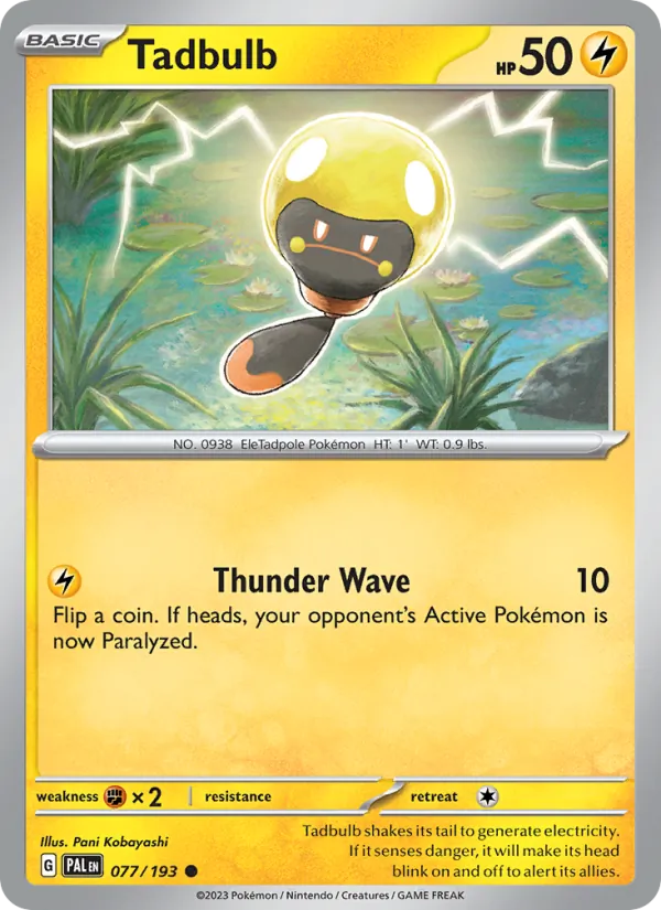 Tadbulb Paldea Evolved 077/193