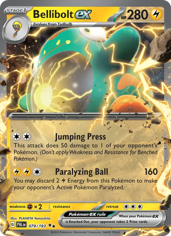 Bellibolt ex Paldea Evolved 079/193