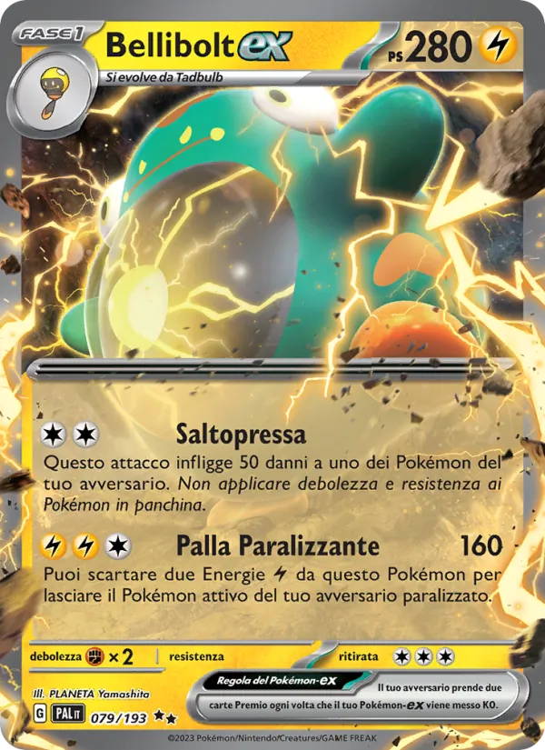 Bellibolt-ex Evoluzioni a Paldea 079/193
