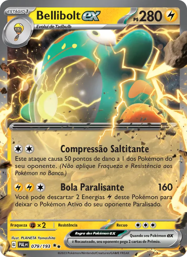 Bellibolt ex Evoluções em Paldea 079/193