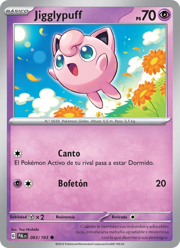Jigglypuff Evoluciones en Paldea 083/193