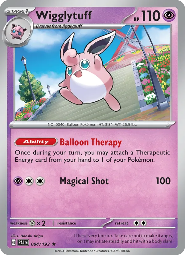 Wigglytuff Paldea Evolved 084/193