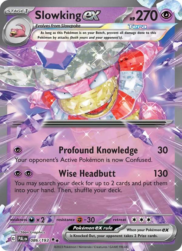 Slowking ex Paldea Evolved 086/193