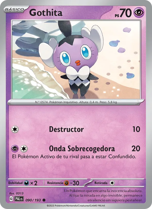 Gothita Evoluciones en Paldea 090/193