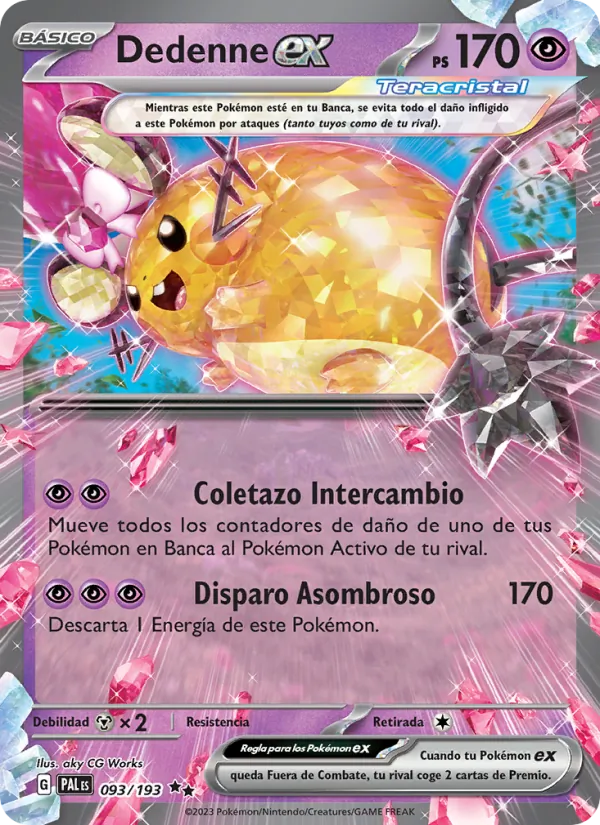 Dedenne ex Evoluciones en Paldea 093/193