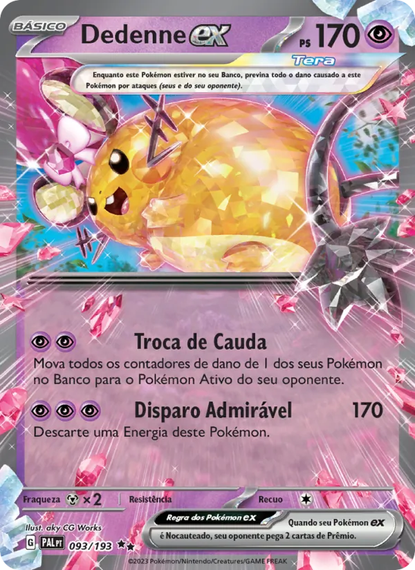 Dedenne ex Evoluções em Paldea 093/193