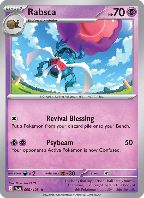 Rabsca Paldea Evolved 099/193