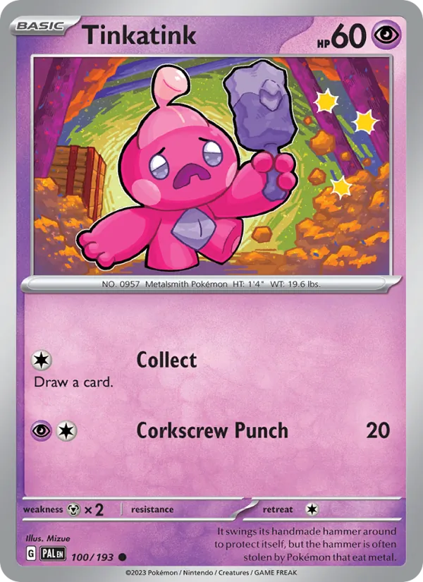 Tinkatink Paldea Evolved 100/193