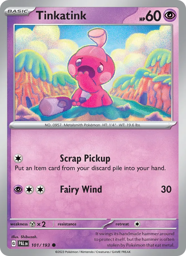Tinkatink Paldea Evolved 101/193