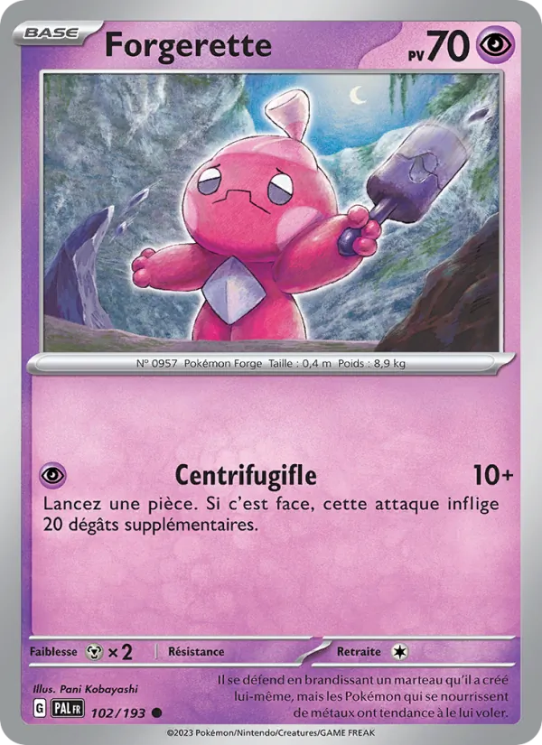 Forgerette Évolutions à Paldea 102/193