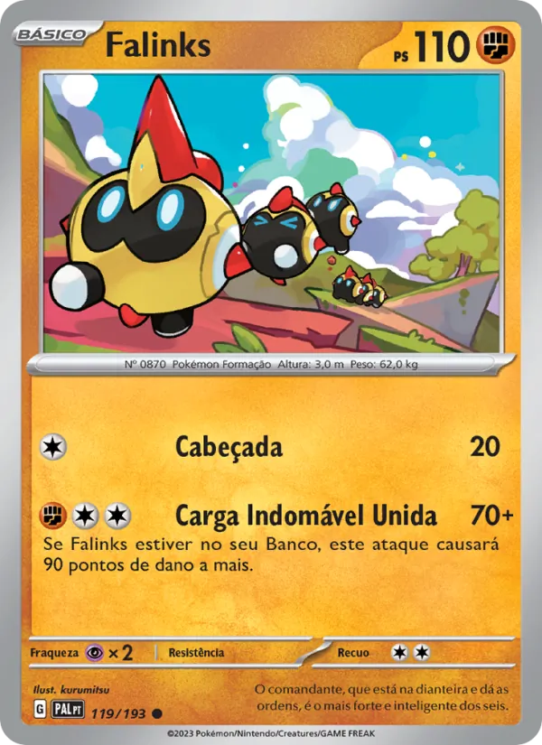 Falinks Evoluções em Paldea 119/193