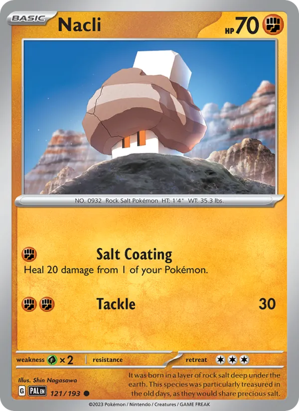 Nacli Paldea Evolved 121/193