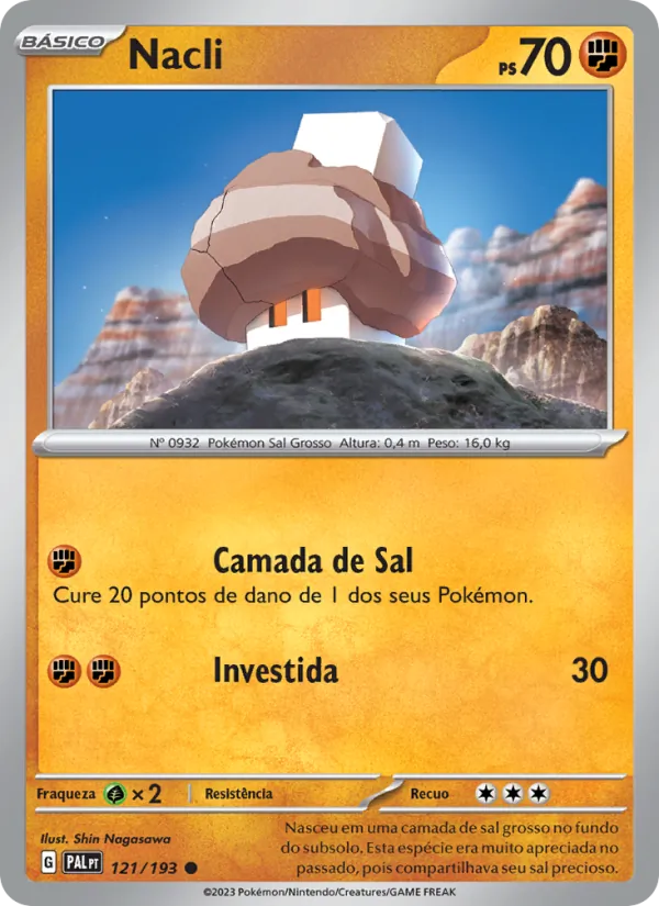 Nacli Evoluções em Paldea 121/193