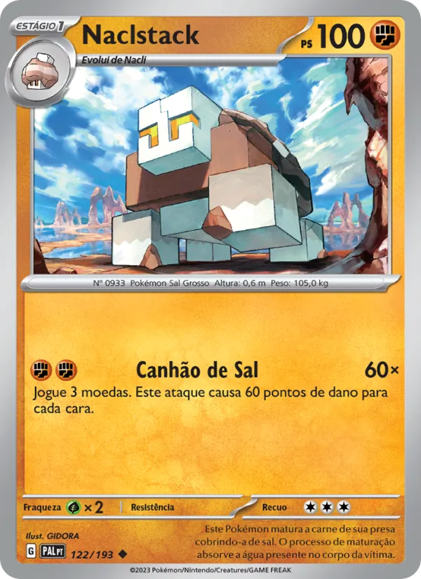 Naclstack Evoluções em Paldea 122/193