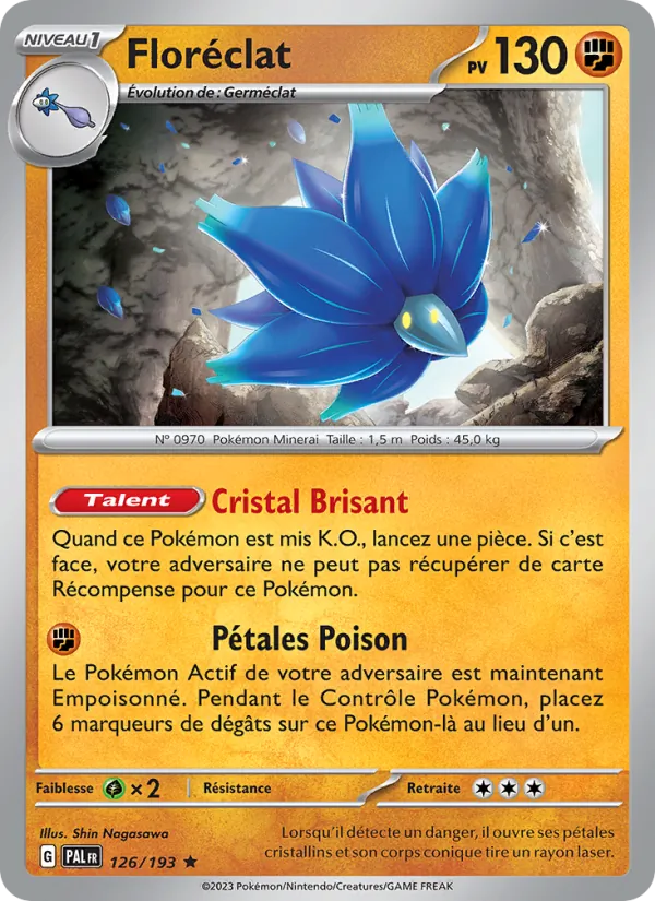 Floréclat Évolutions à Paldea 126/193
