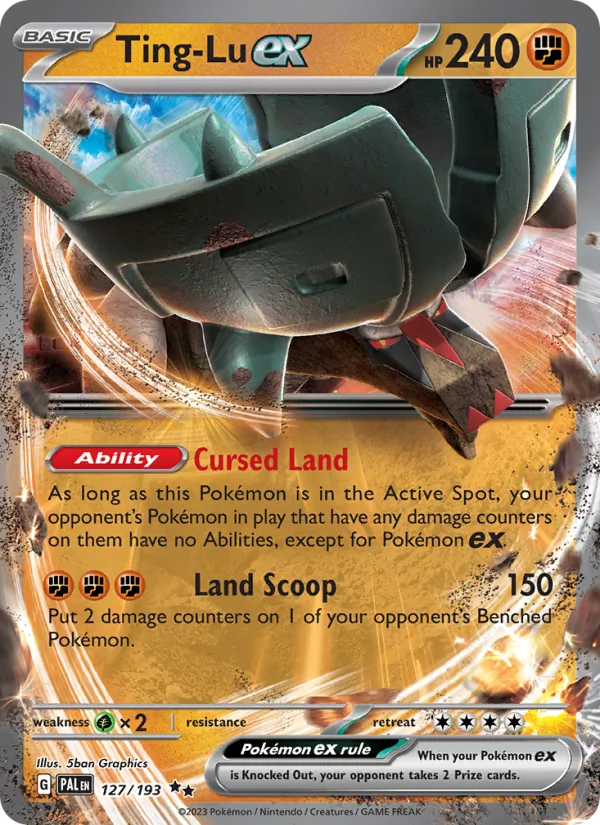 Ting-Lu ex Paldea Evolved 127/193