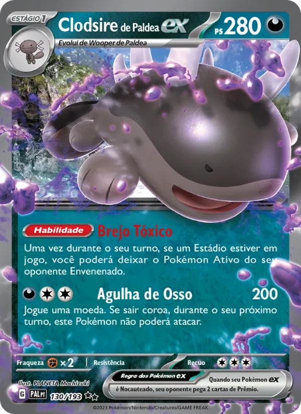 Clodsire de Paldea ex Evoluções em Paldea 130/193