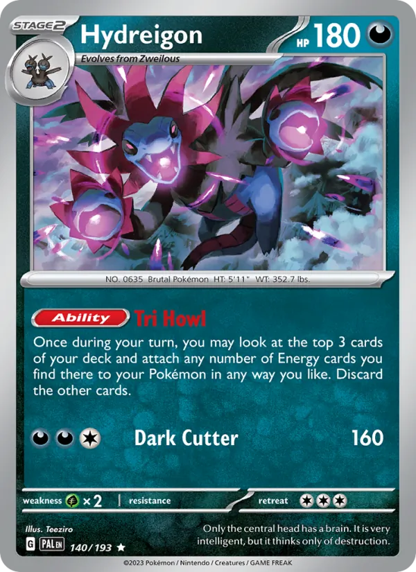 Hydreigon Paldea Evolved 140/193