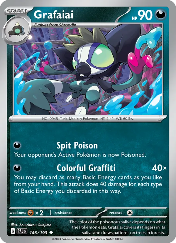 Grafaiai Paldea Evolved 146/193