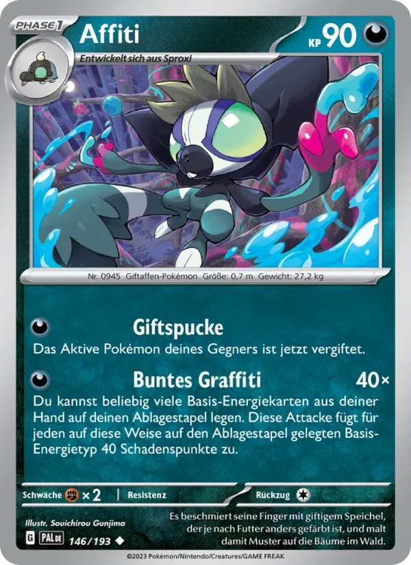 Affiti Entwicklungen in Paldea 146/193