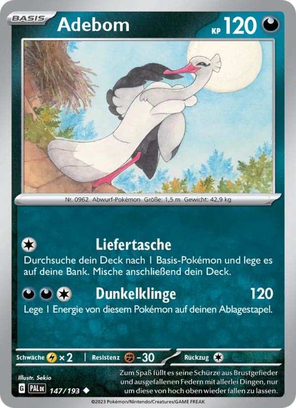 Adebom Entwicklungen in Paldea 147/193