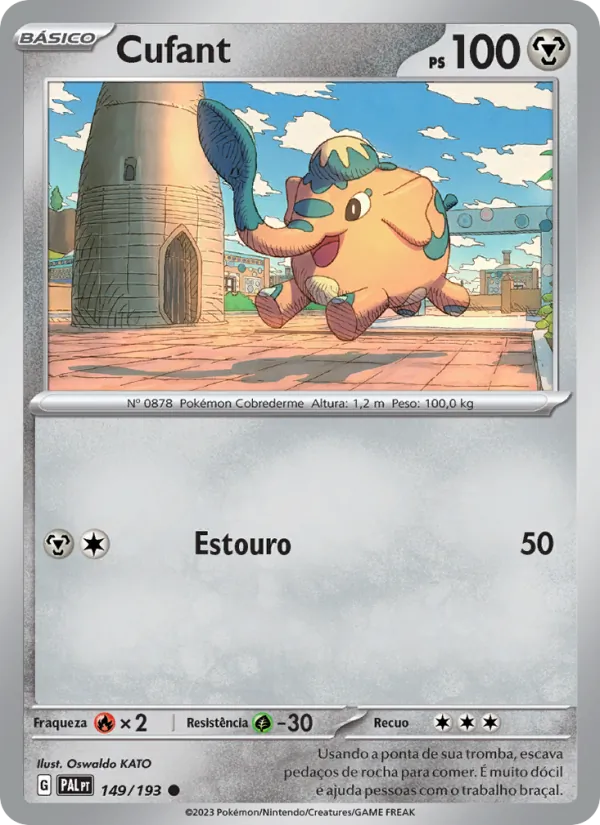 Cufant Evoluções em Paldea 149/193