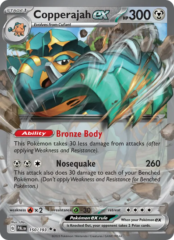 Copperajah ex Paldea Evolved 150/193