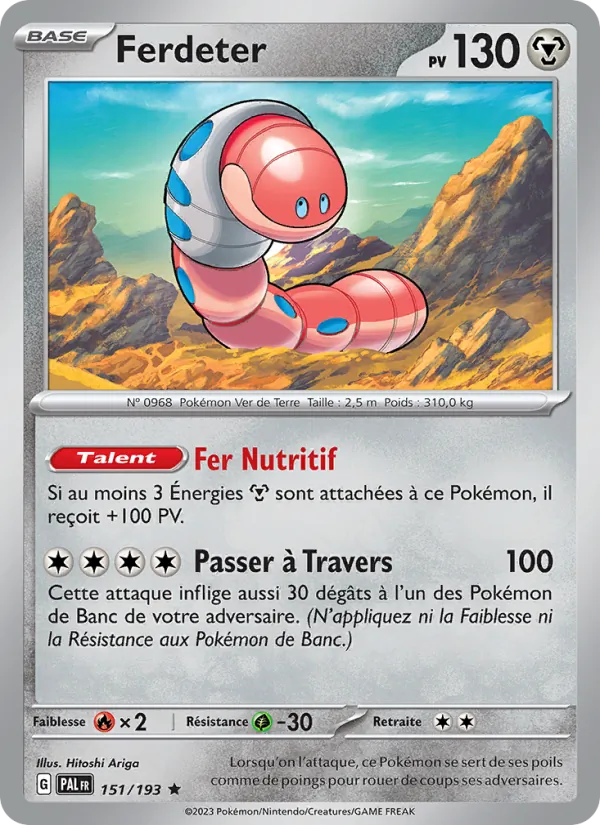 Ferdeter Évolutions à Paldea 151/193