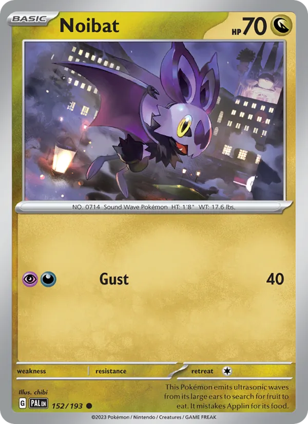 Noibat Paldea Evolved 152/193