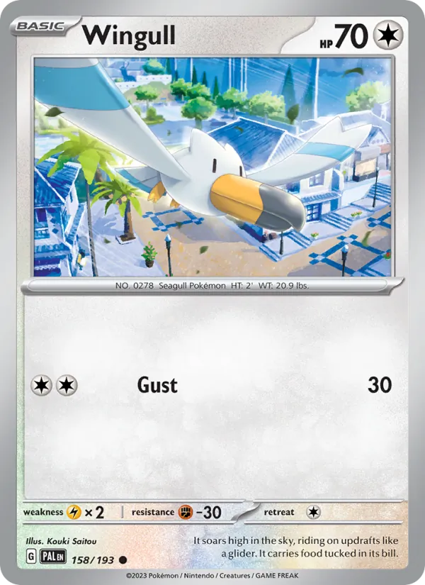 Wingull Paldea Evolved 158/193