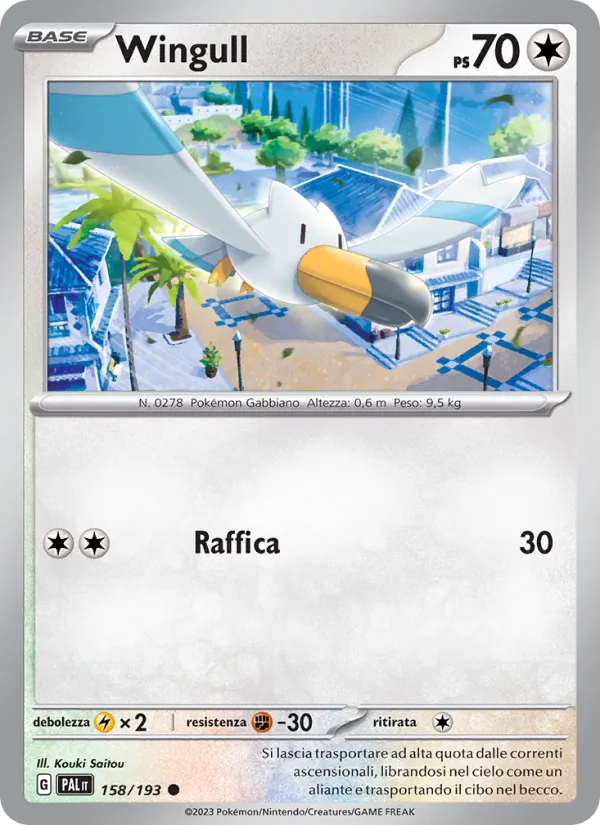 Wingull Evoluzioni a Paldea 158/193