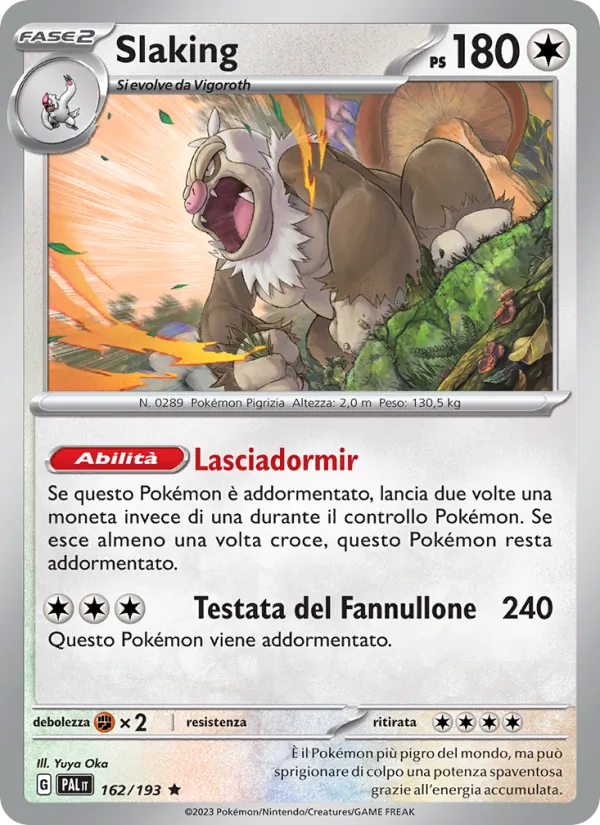 Slaking Evoluzioni a Paldea 162/193
