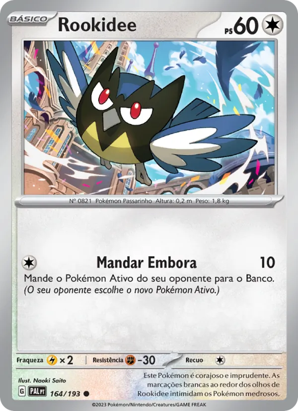 Rookidee Evoluções em Paldea 164/193