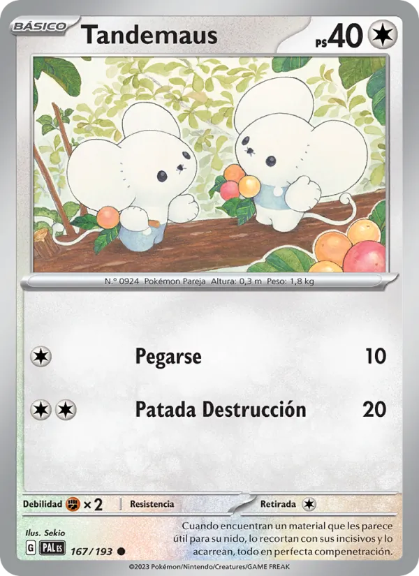 Tandemaus Evoluciones en Paldea 167/193