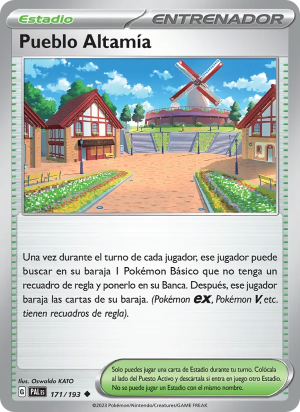 Pueblo Altamía Evoluciones en Paldea 171/193
