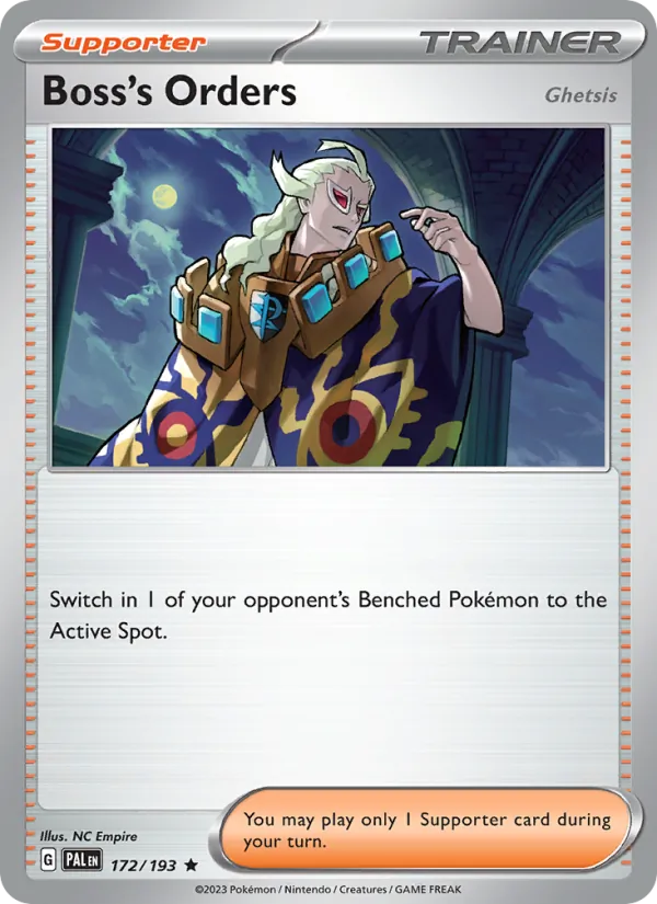 Boss's Orders Paldea Evolved 172/193