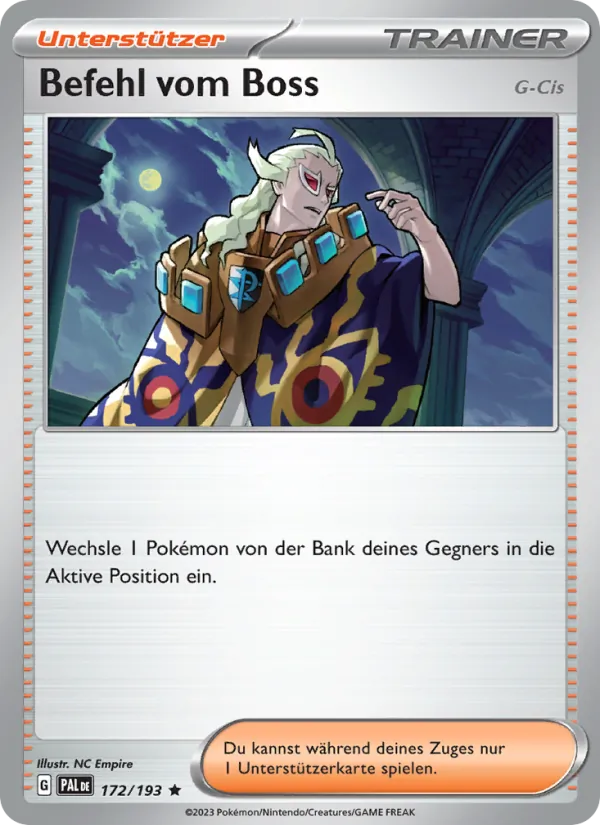 Befehl vom Boss Entwicklungen in Paldea 172/193
