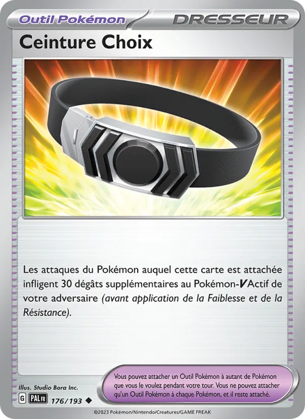 Ceinture Choix Évolutions à Paldea 176/193