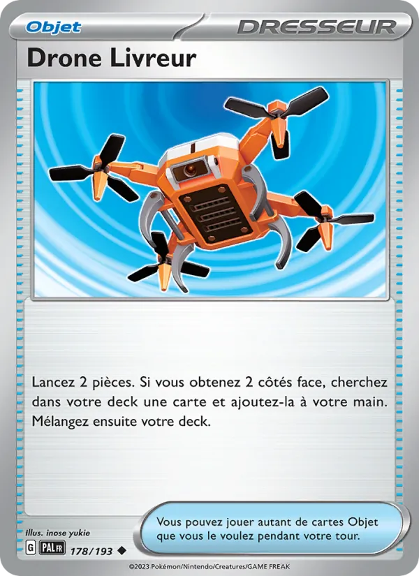 Drone Livreur Évolutions à Paldea 178/193