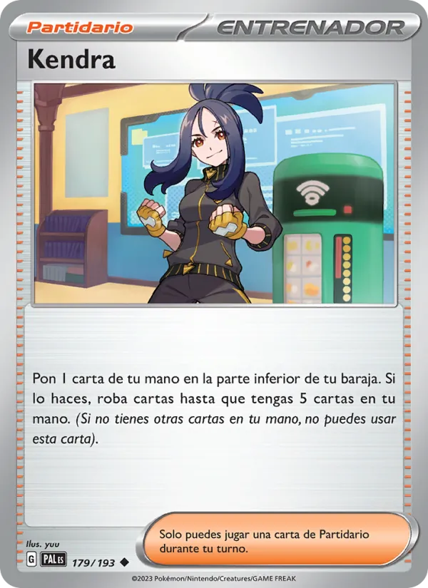 Kendra Evoluciones en Paldea 179/193