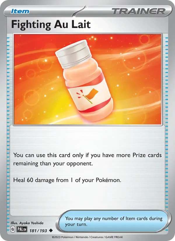 Fighting Au Lait Paldea Evolved 181/193